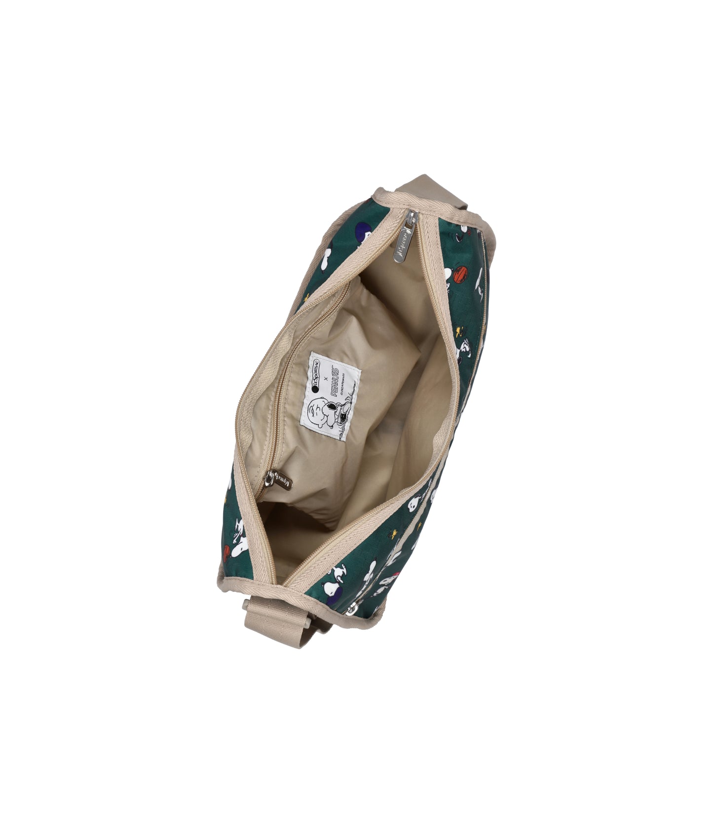 Classic Hobo<br>Snoopy and Woodstock Green
