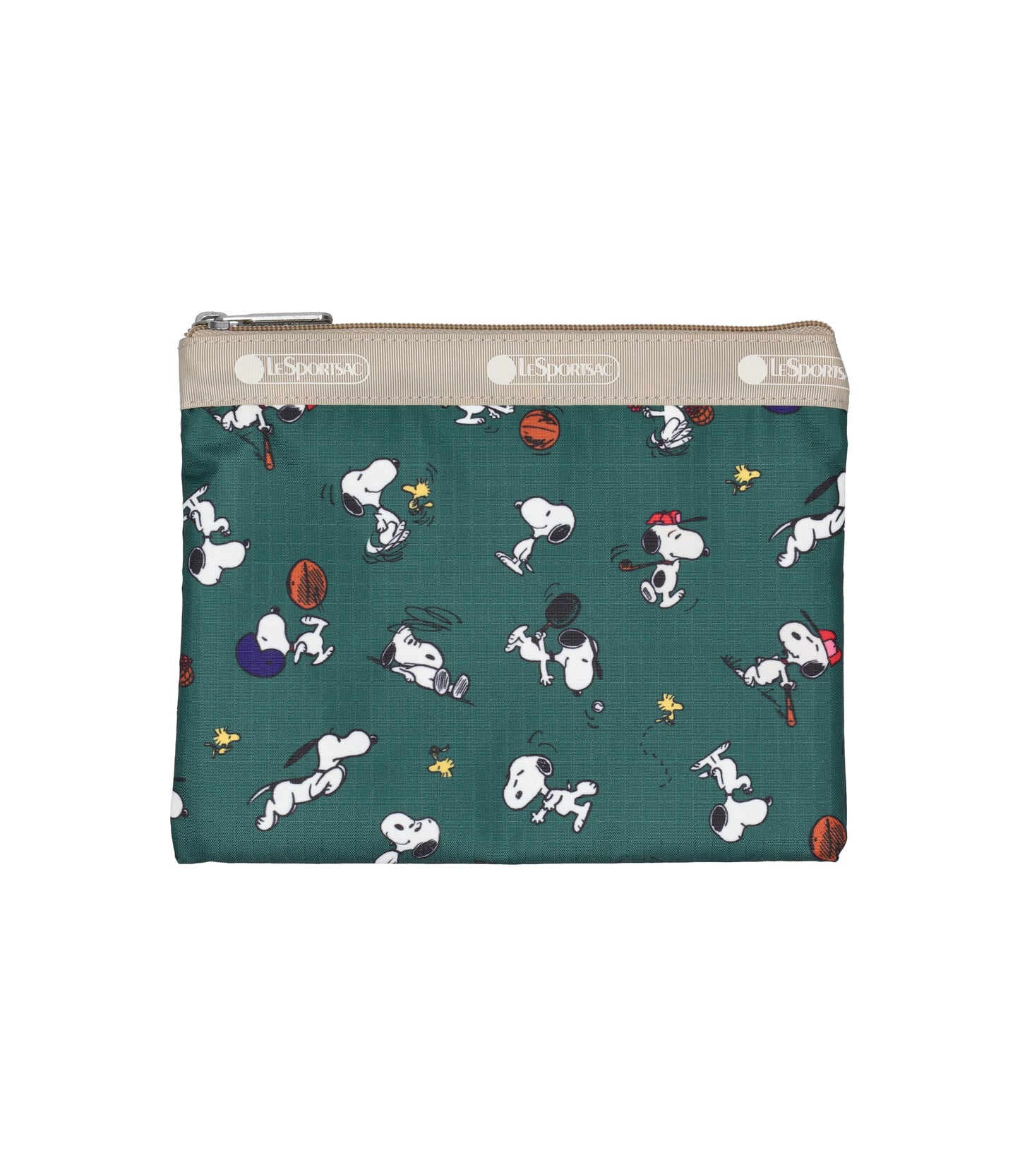 Classic Hobo<br>Snoopy and Woodstock Green