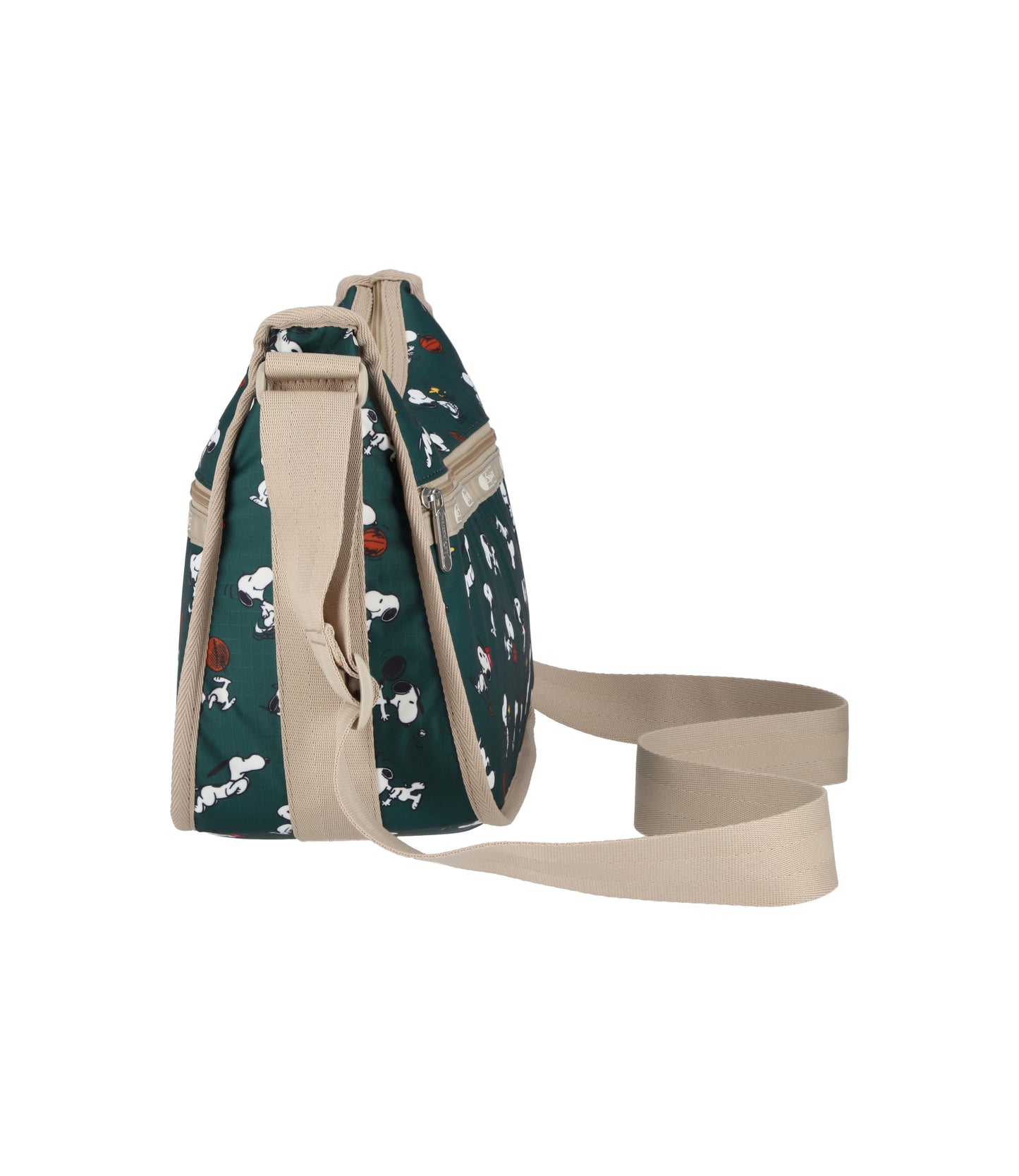 Classic Hobo<br>Snoopy and Woodstock Green