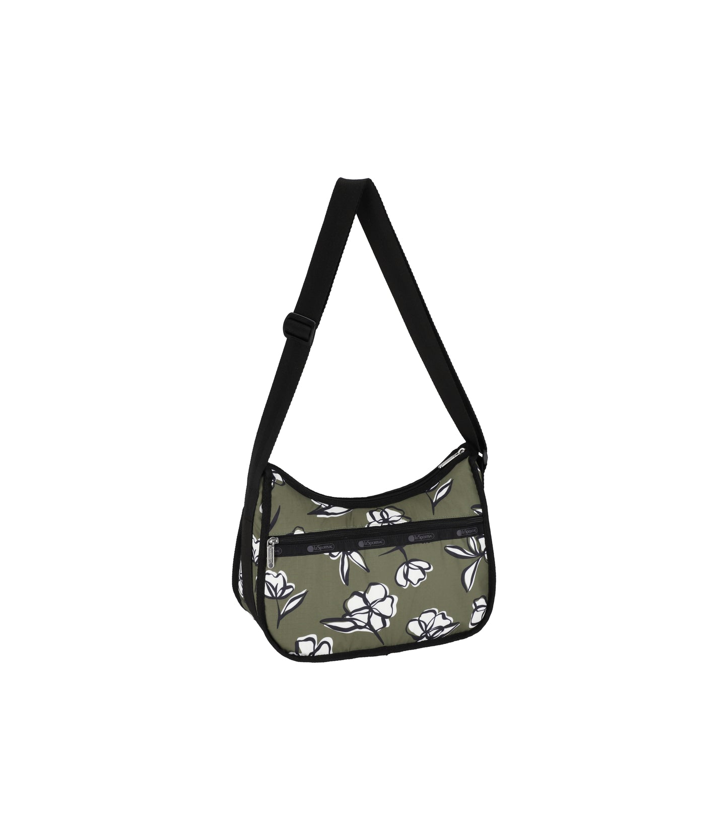 Classic Hobo<br>Olive Floral Silhouette