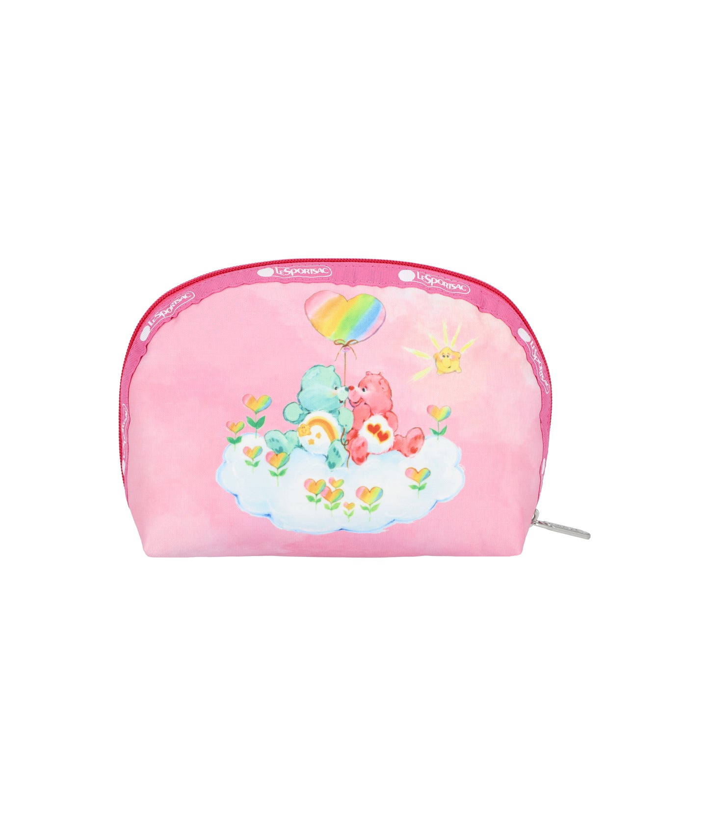 Medium Dome Cosmetic<br>Care Bears Pink Rainbow