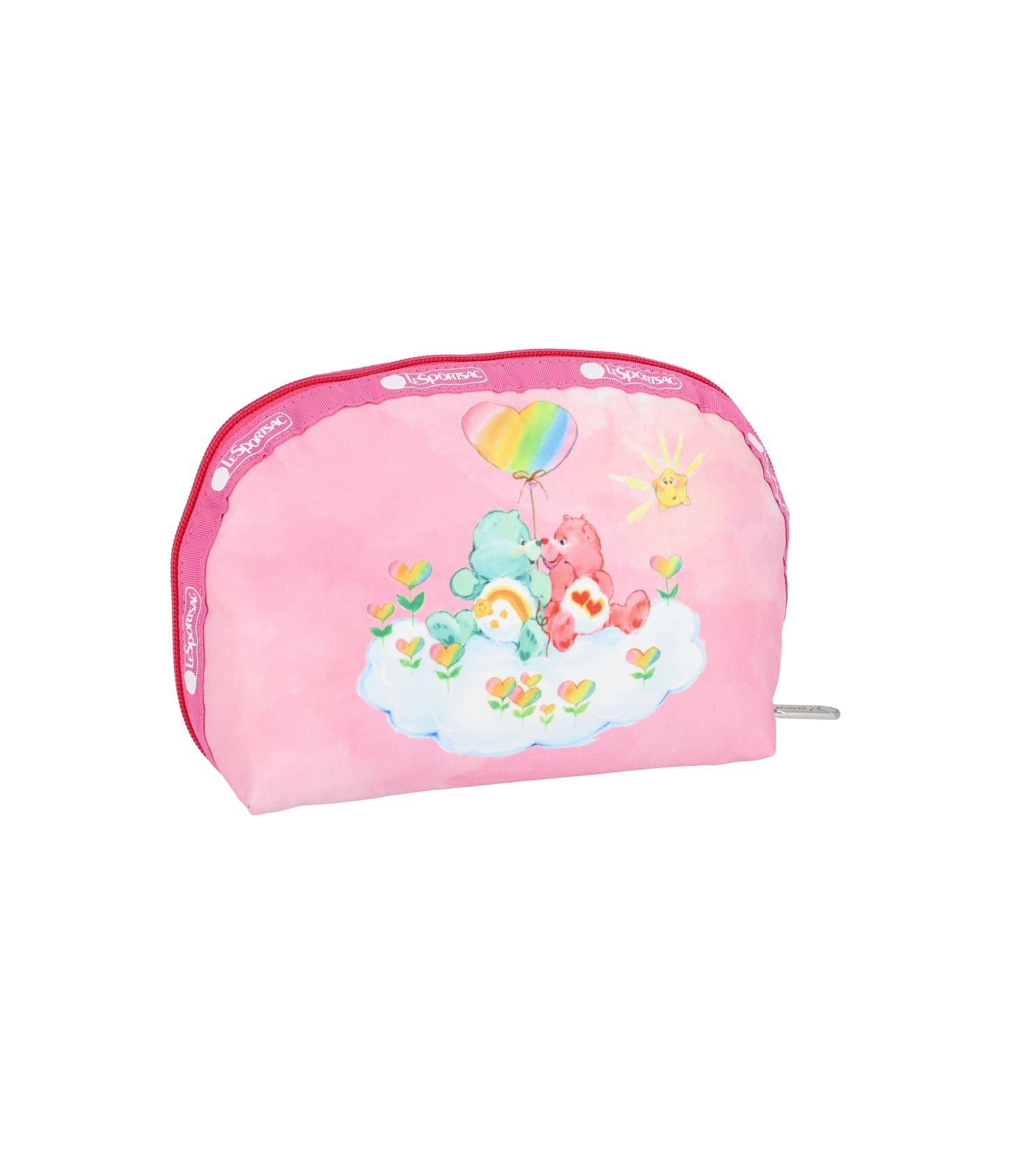 Medium Dome Cosmetic<br>Care Bears Pink Rainbow