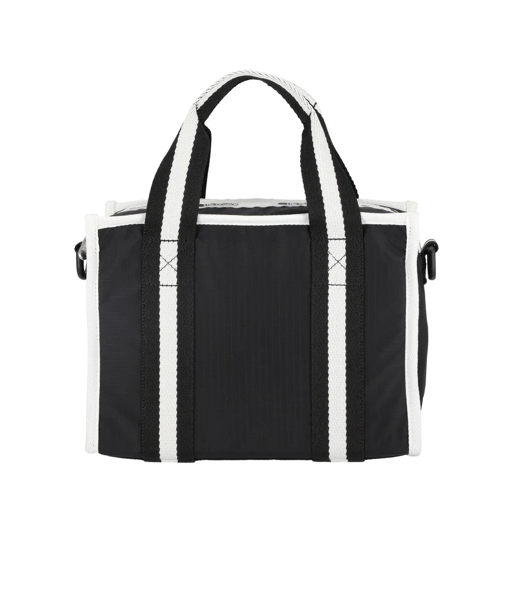 Small Top Handle Tote<br>Spectator Black
