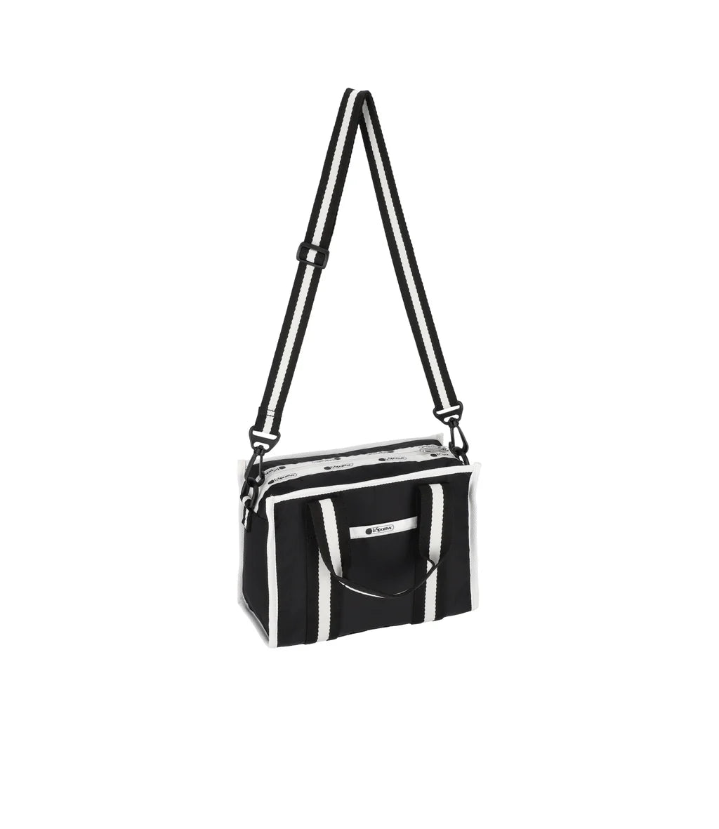 Small Top Handle Tote<br>Spectator Black