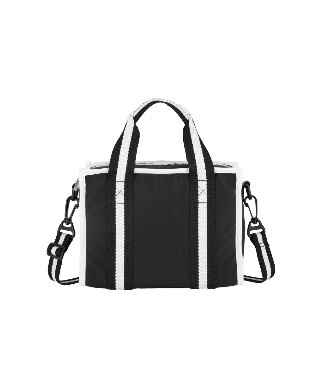 Small Top Handle Tote<br>Spectator Black
