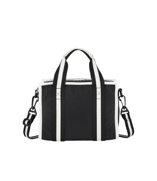 Small Top Handle Tote<br>Spectator Black
