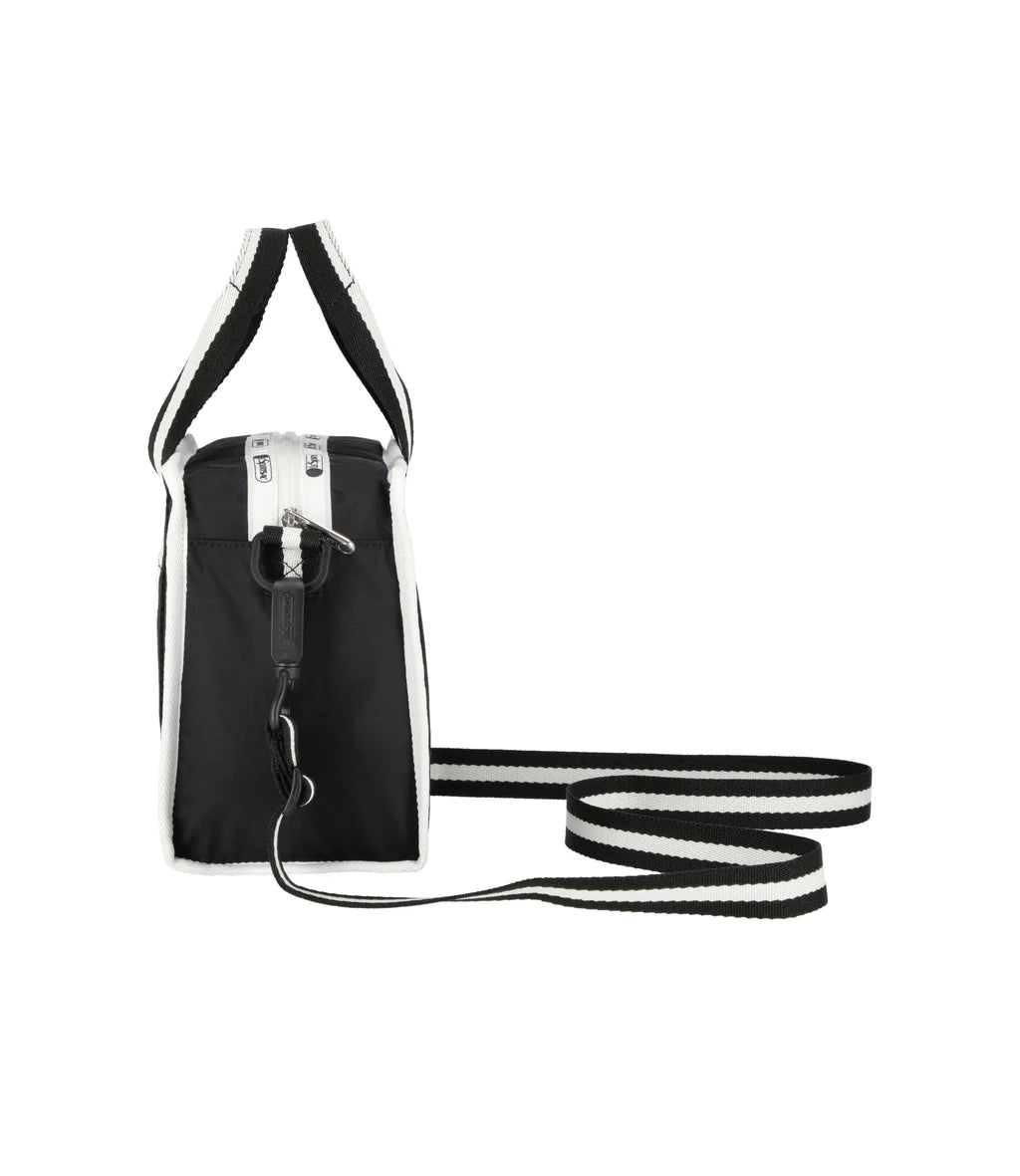 Small Top Handle Tote<br>Spectator Black
