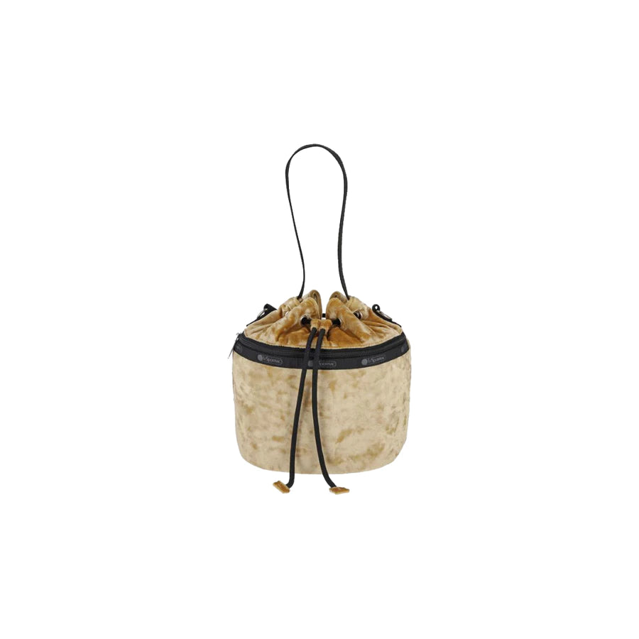 Cinch Backpack<br>Velour Gold