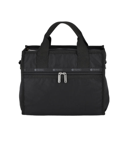 Large East/West Top Handle Tote<br>Recycled Black