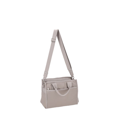 Large East/West Top Handle Tote<br>Drift Stone