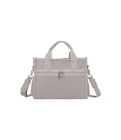Large East/West Top Handle Tote<br>Drift Stone