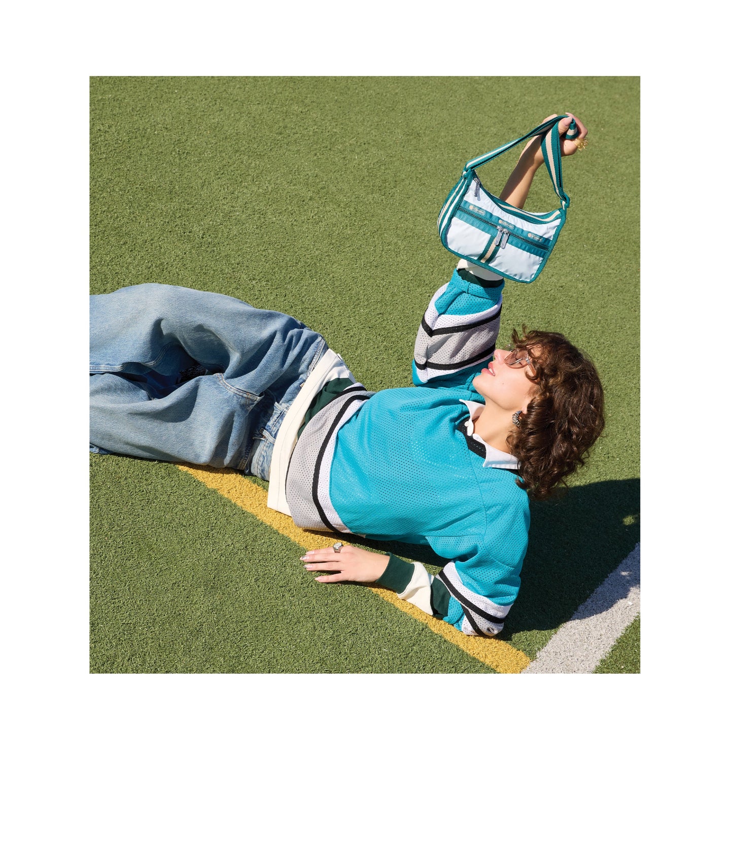 Small Everyday Bag<br>Spectator Clear Sky/Teal