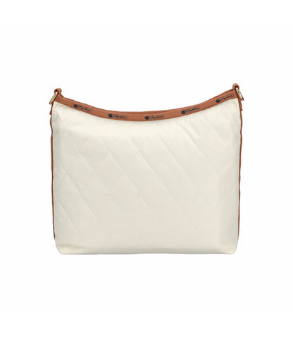 Medium Zip Shoulder<br>Moonlit Sand