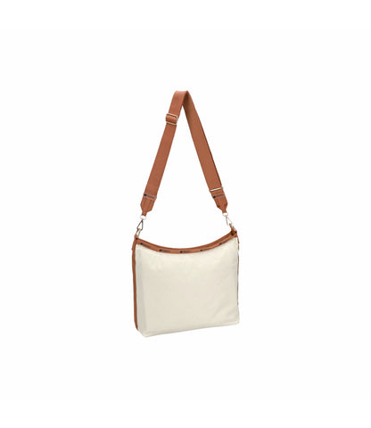 Medium Zip Shoulder<br>Moonlit Sand