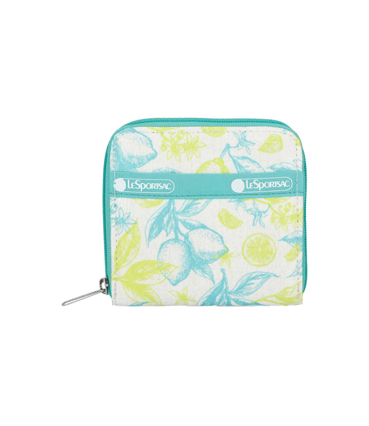 Compact Zip Wallet<br>Fresh Lime