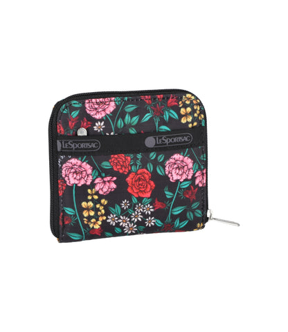 Compact Zip Wallet<br>Brilliant Botanical