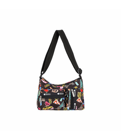 Cargo Small Shoulder Bag<br>NYC Iconic Stickers