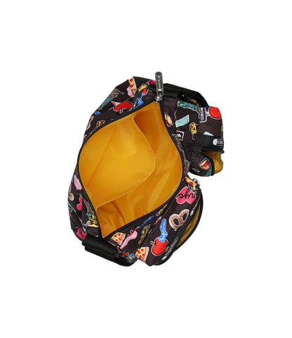 Cargo Small Shoulder Bag<br>NYC Iconic Stickers
