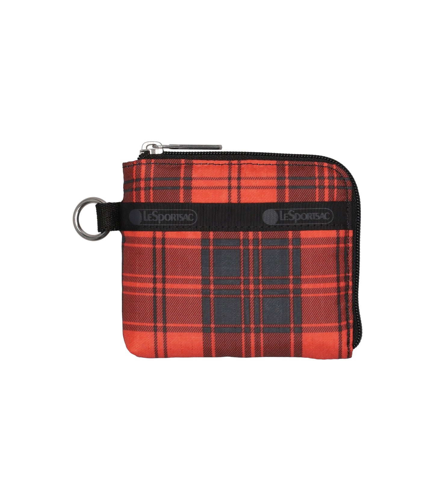 Slim Wallet<br>Red Tartan