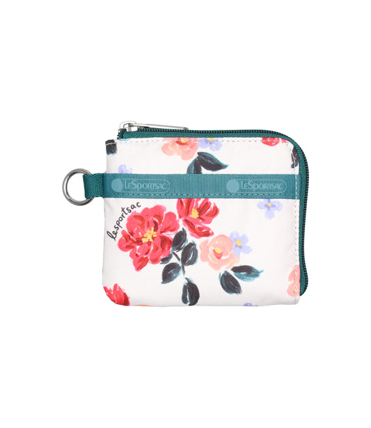 Slim Wallet<br>Painterly Floral