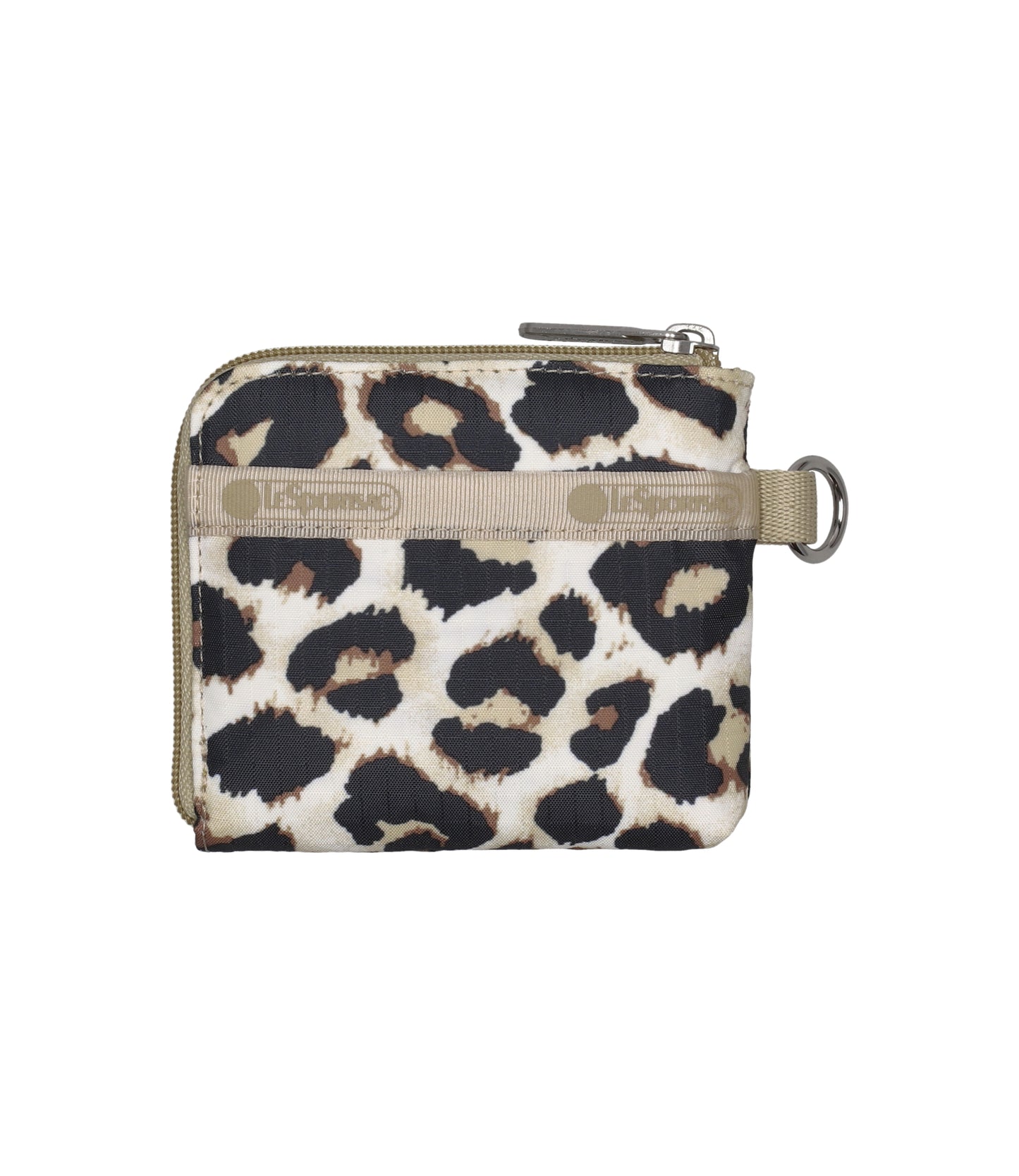 Slim Wallet<br>Flaxen Leopard