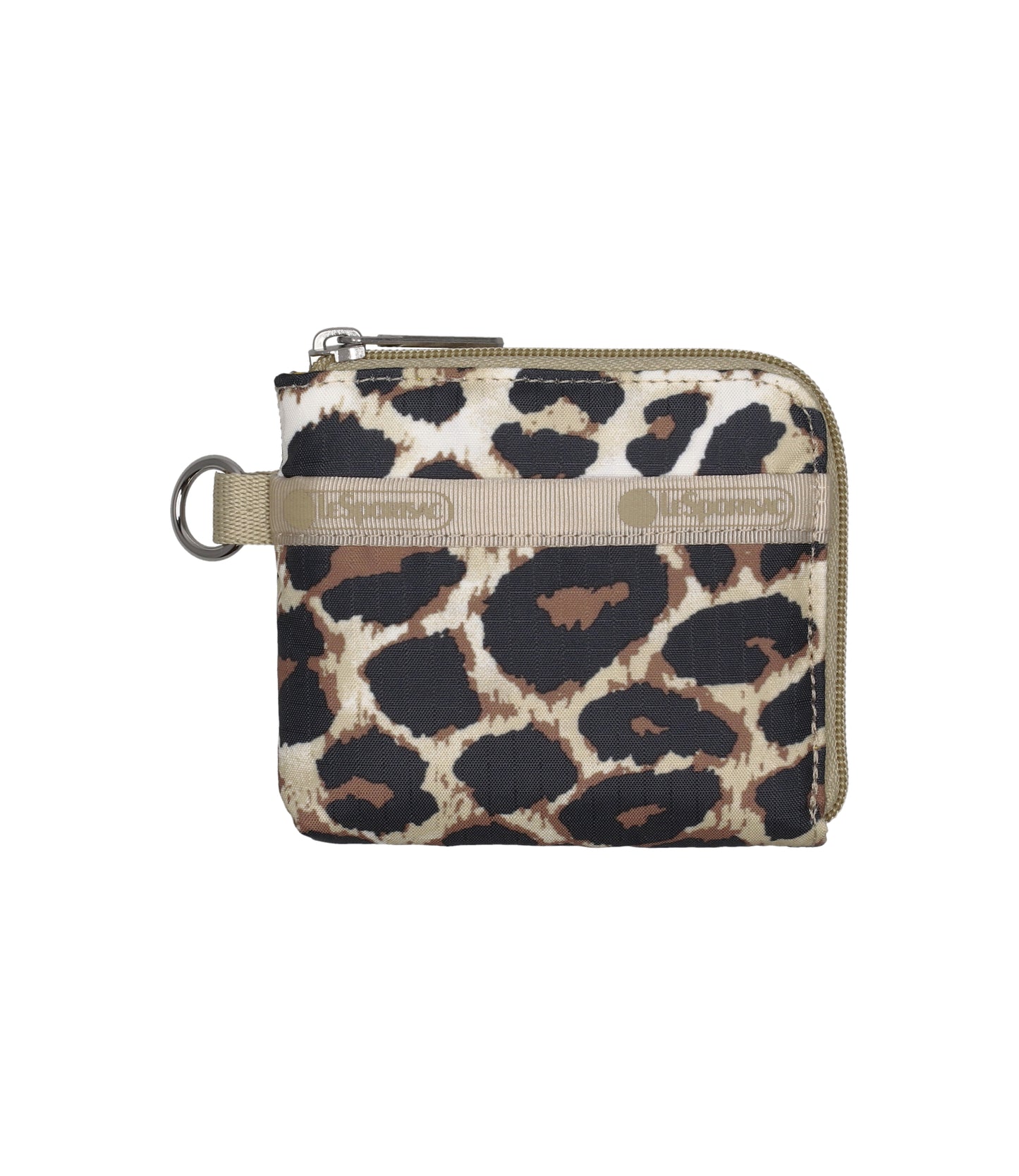 Slim Wallet<br>Flaxen Leopard