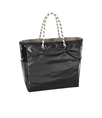 Large 2 Way Tote<br>2 Way Black/ Fossil Shine