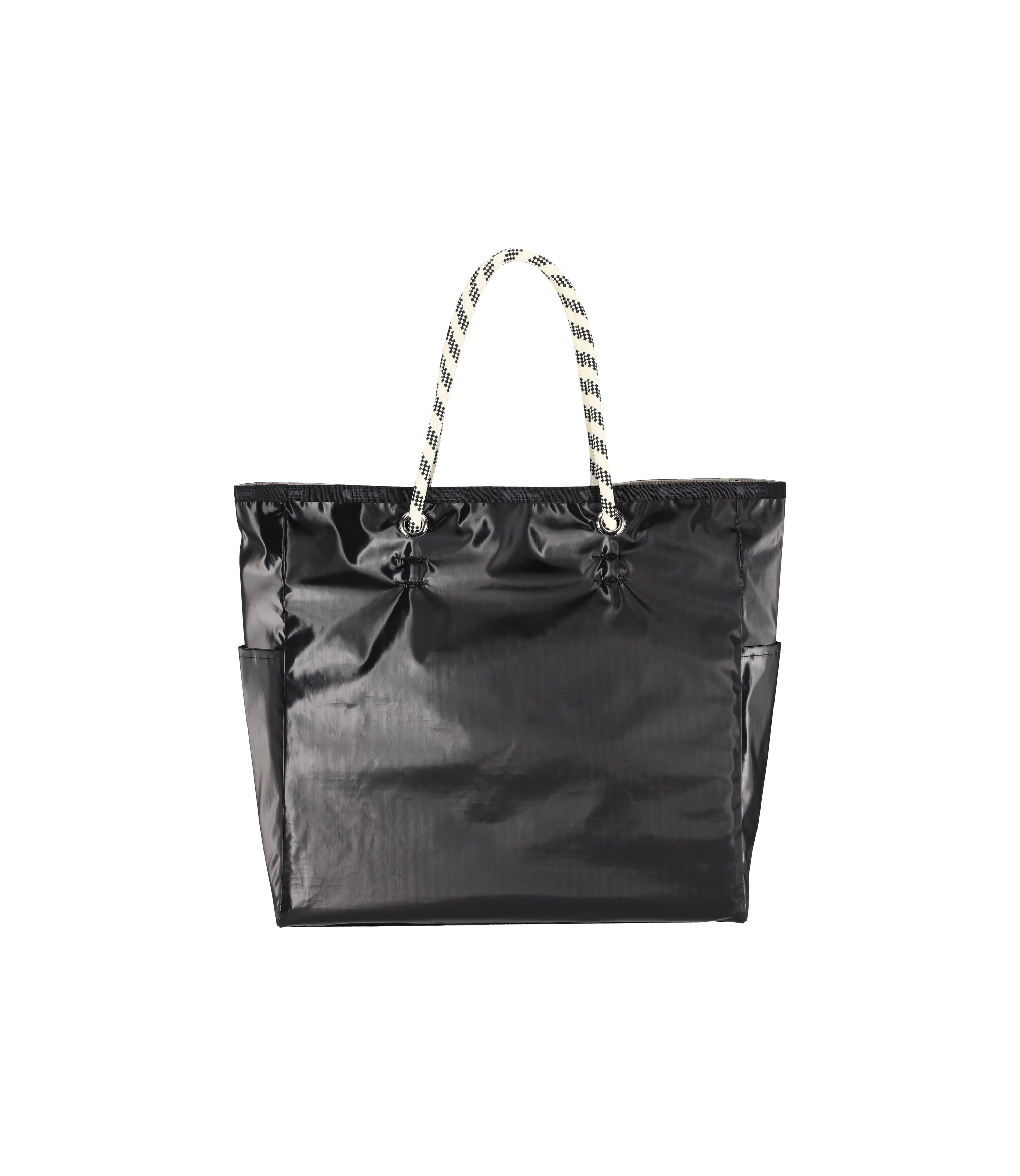 LeSportsac Large 2 Way Tote 2 Way Black/ Fossil Shine | LeSportsac –  LeSportsac Malaysia