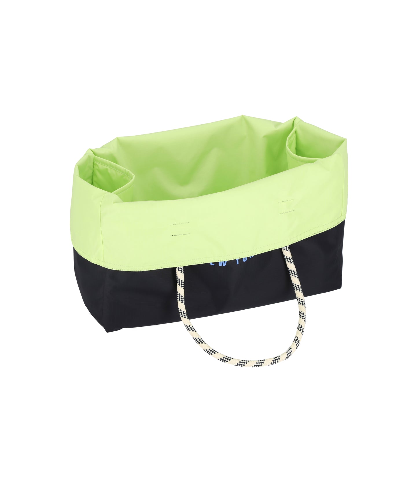 Large 2 Way Tote<br>2 Way Deep Sea Blue/Lime