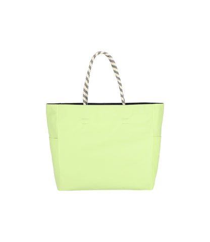 Large 2 Way Tote<br>2 Way Deep Sea Blue/Lime