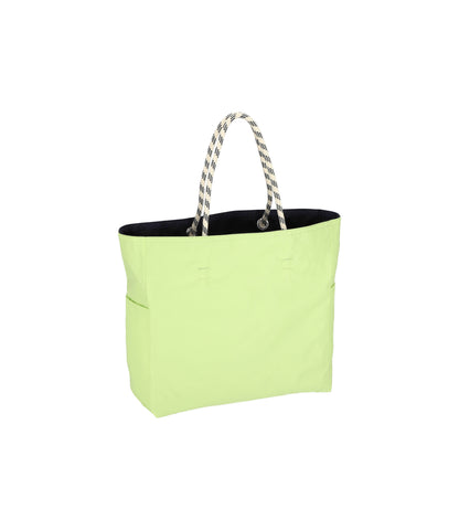 Large 2 Way Tote<br>2 Way Deep Sea Blue/Lime