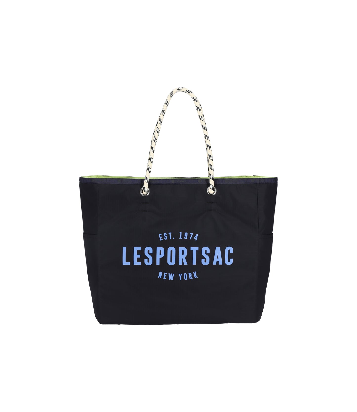 Large 2 Way Tote<br>2 Way Deep Sea Blue/Lime