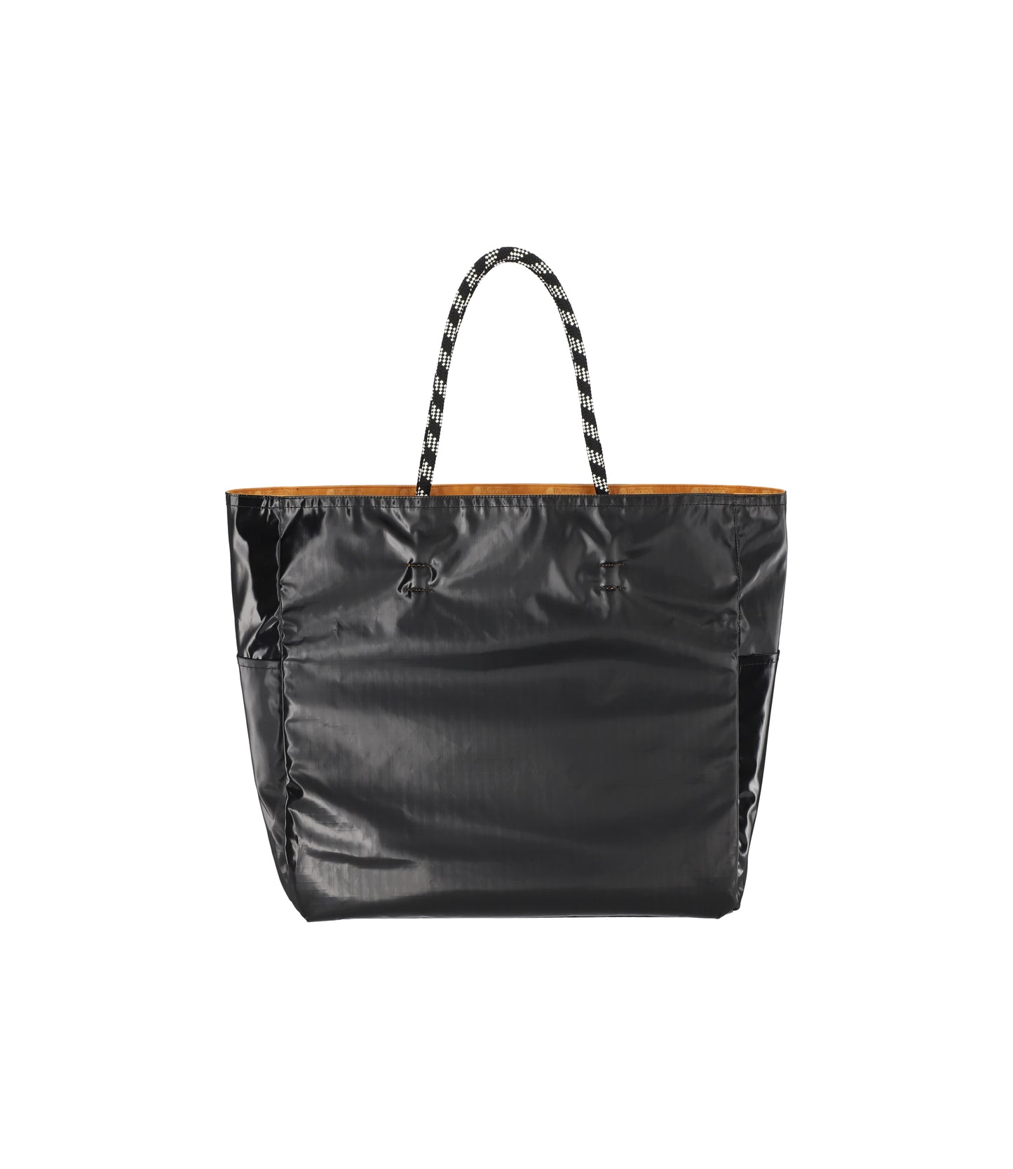 Large 2 Way Tote<br>2 Way Medalion/Black Shine