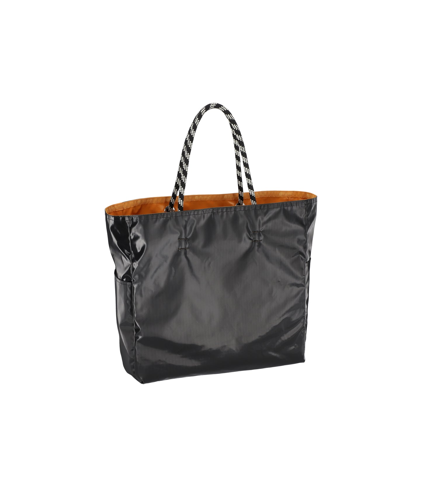 Large 2 Way Tote<br>2 Way Medalion/Black Shine