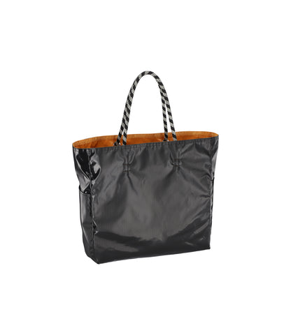 Large 2 Way Tote<br>2 Way Medalion/Black Shine