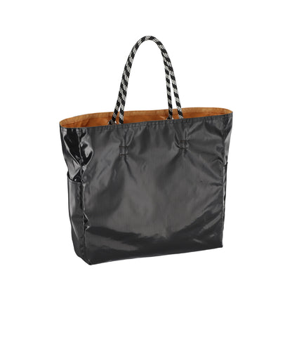 Large 2 Way Tote<br>2 Way Medalion/Black Shine