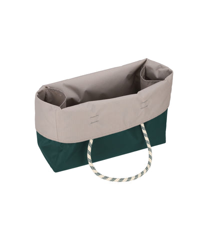 Large 2 Way Tote<br>2 Way Eden Green/Stone