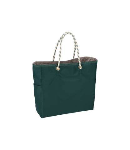 Large 2 Way Tote<br>2 Way Eden Green/Stone