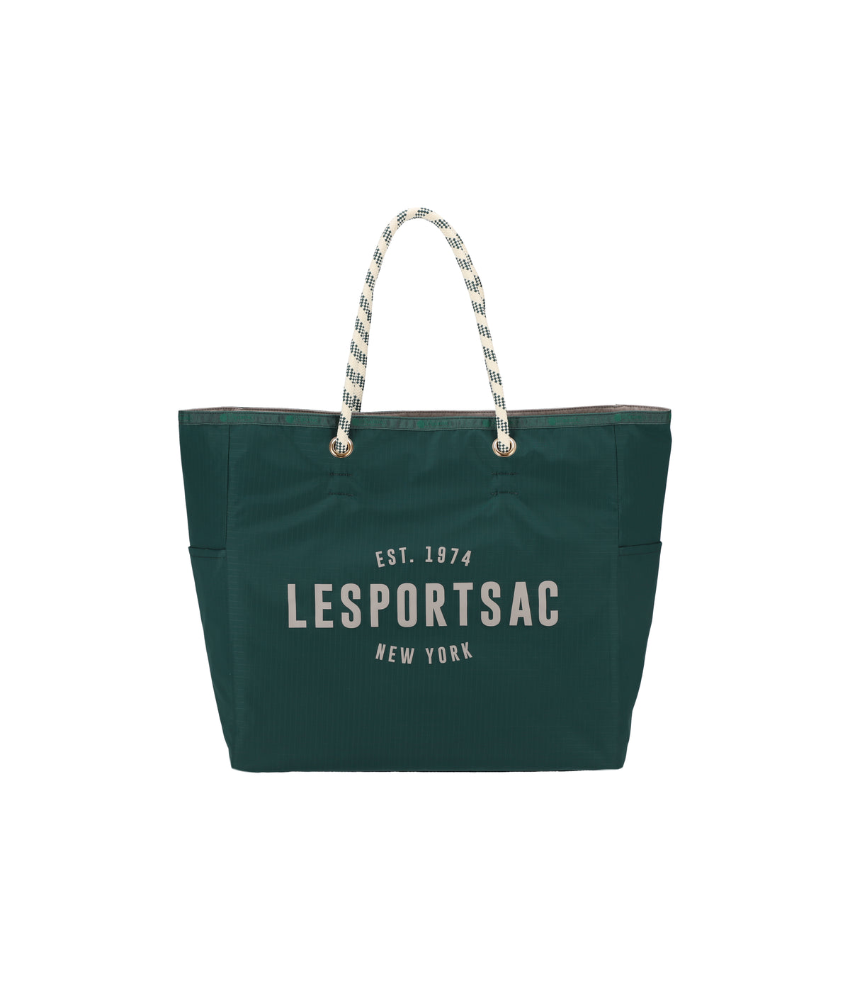 Large 2 Way Tote<br>2 Way Eden Green/Stone