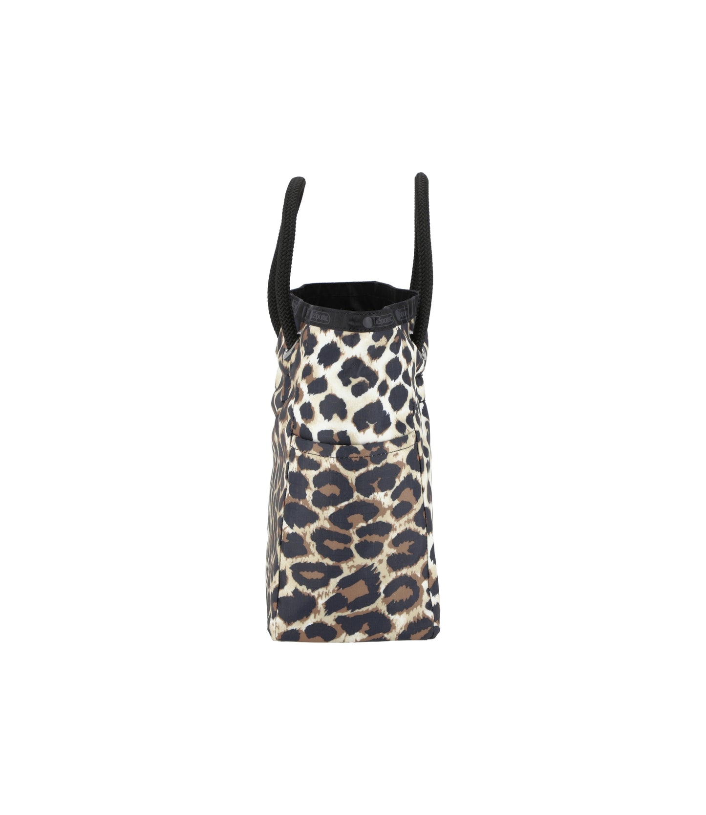 Medium 2 Way Tote<br>Flaxen Leopard/ Black