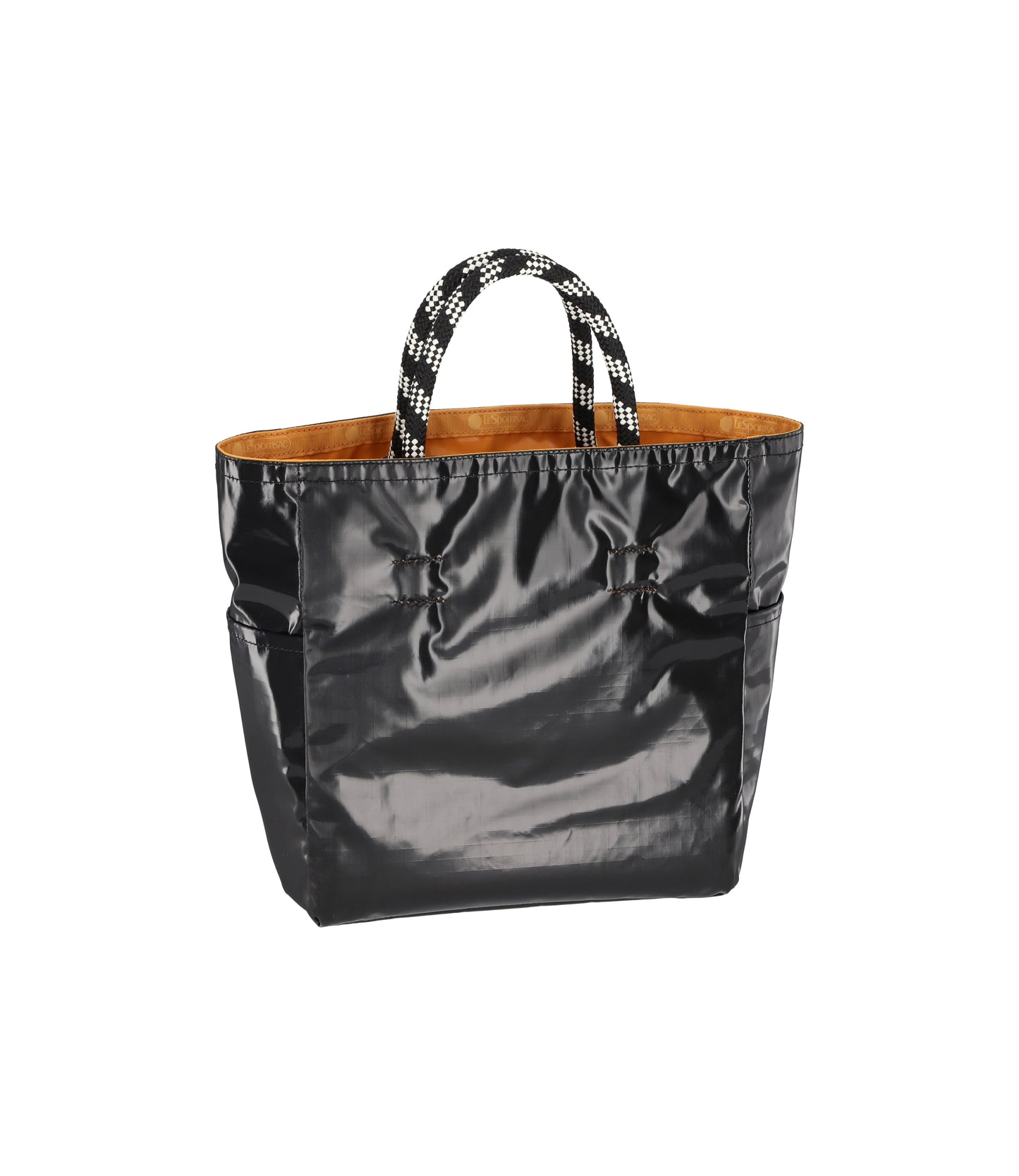 Medium 2 Way Tote<br>2 Way Medalion/Black Shine