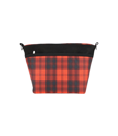 Small Bucket Bag<br>Red Tartan