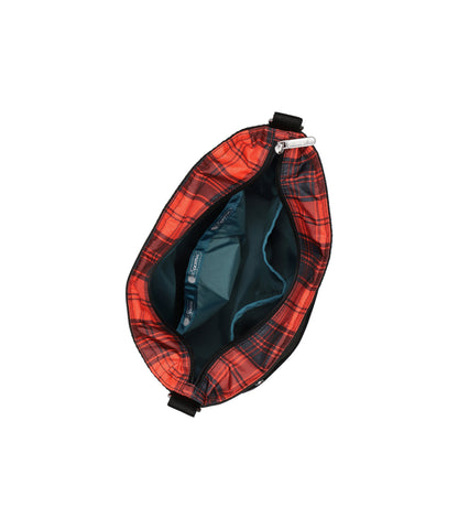 Small Bucket Bag<br>Red Tartan