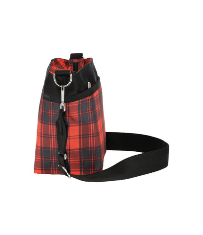 Small Bucket Bag<br>Red Tartan