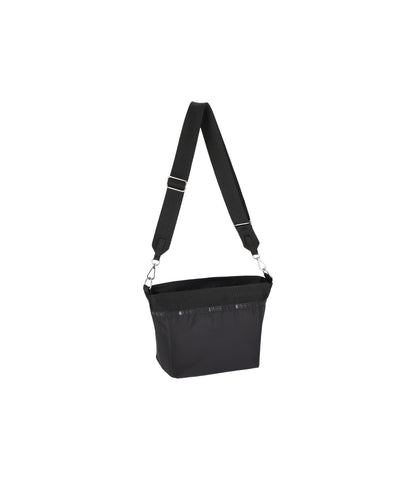 Small Bucket Bag<br>Black Cats Embroidery