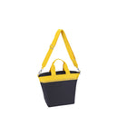 Bucket Tote<br>Deep Navy Blue/ Orange