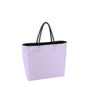 Shine Large 2 Way Tote<br>Black Shine/ Lavender