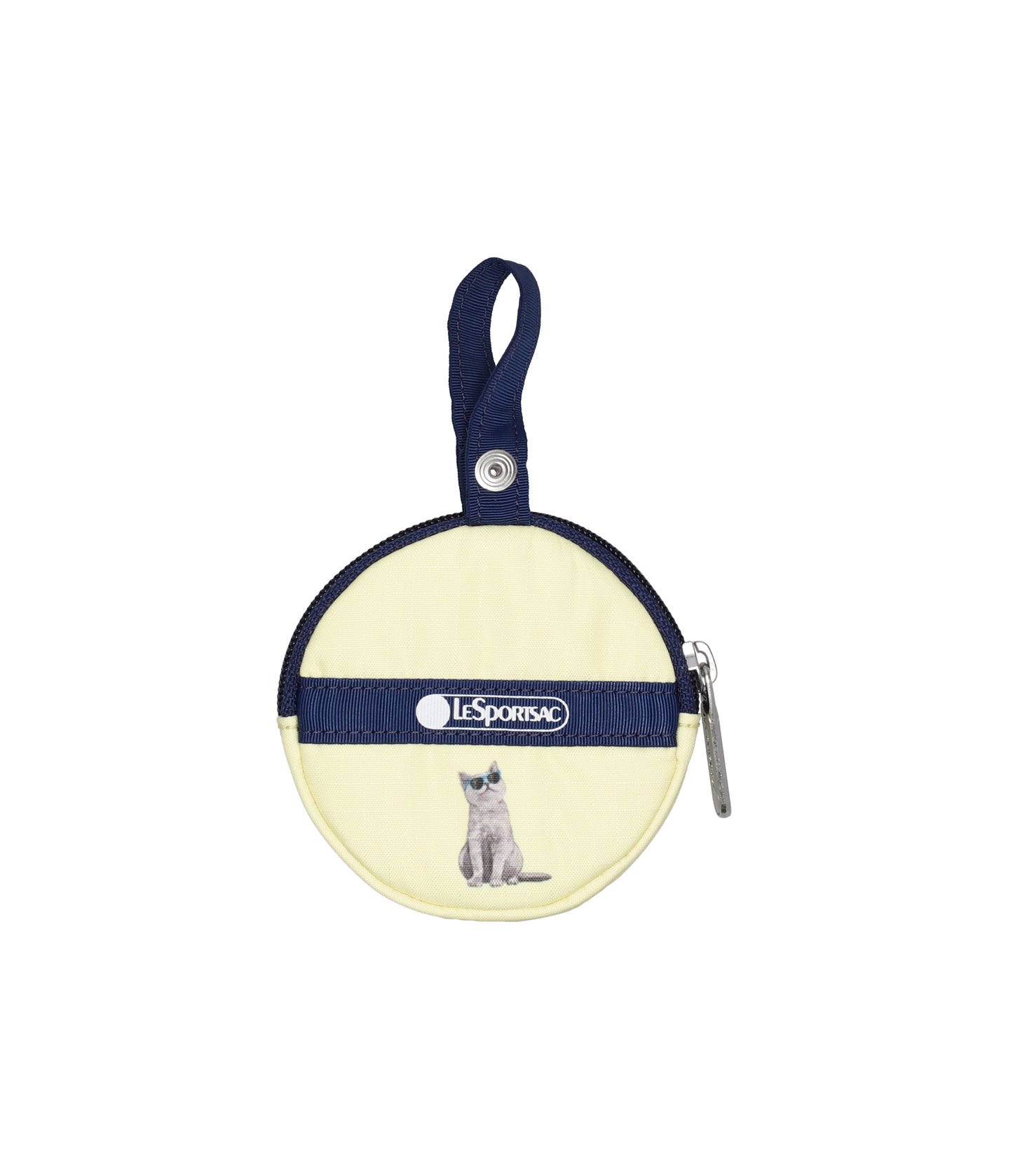 Mini Round Charm<br>Tropical Meow Cat