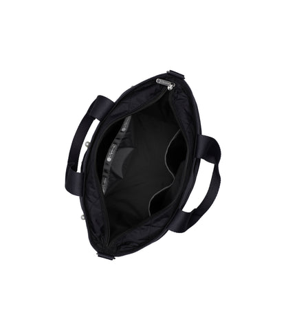 Bucket Tote With Pearls<br>Deep Sea Pearl