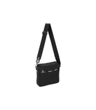 Weave Small Convertible Box Bag<br>Black Weave